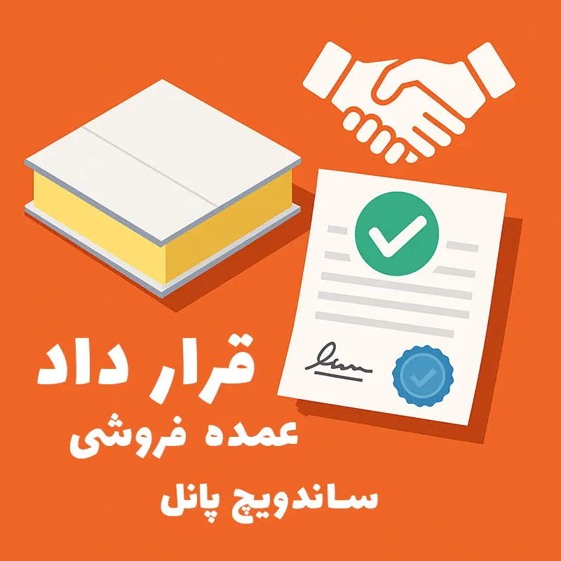 جزئیات قرارداد عمده‌فروشی ساندویچ پانل